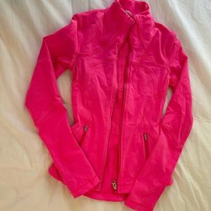 Hot pink lululemon light jacket